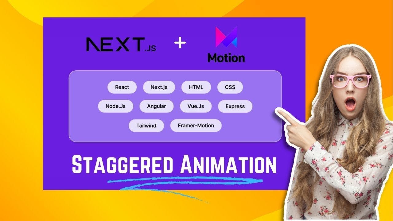 Straggered animation using nextjs and framer motion