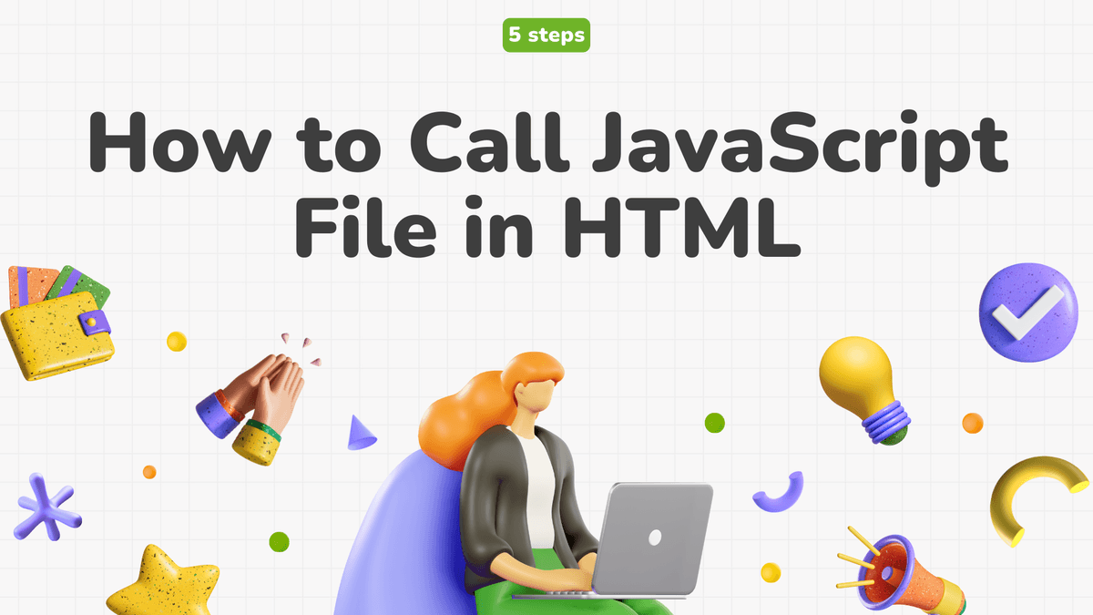 How to Call JavaScript File in HTML (5 steps)