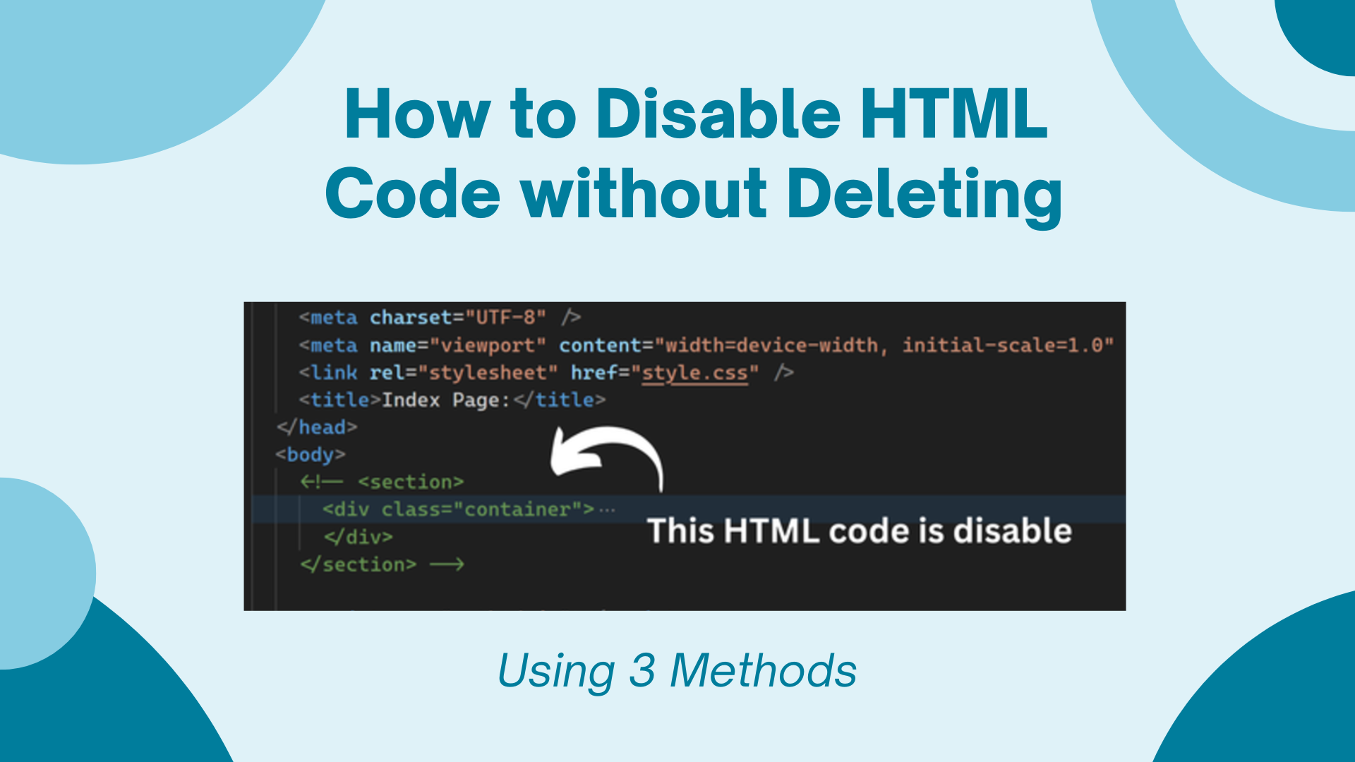 How-to-Disable-HTML-Code-without-Deleting